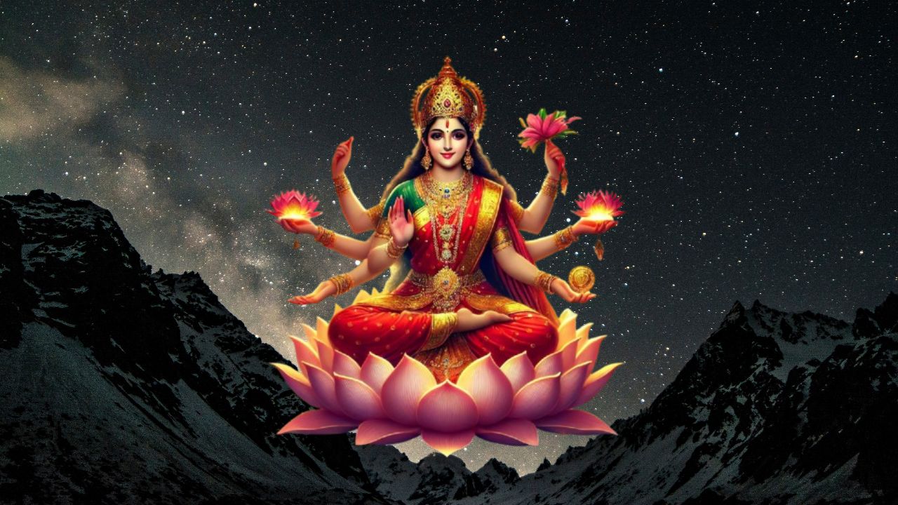AI image of devi lakshami