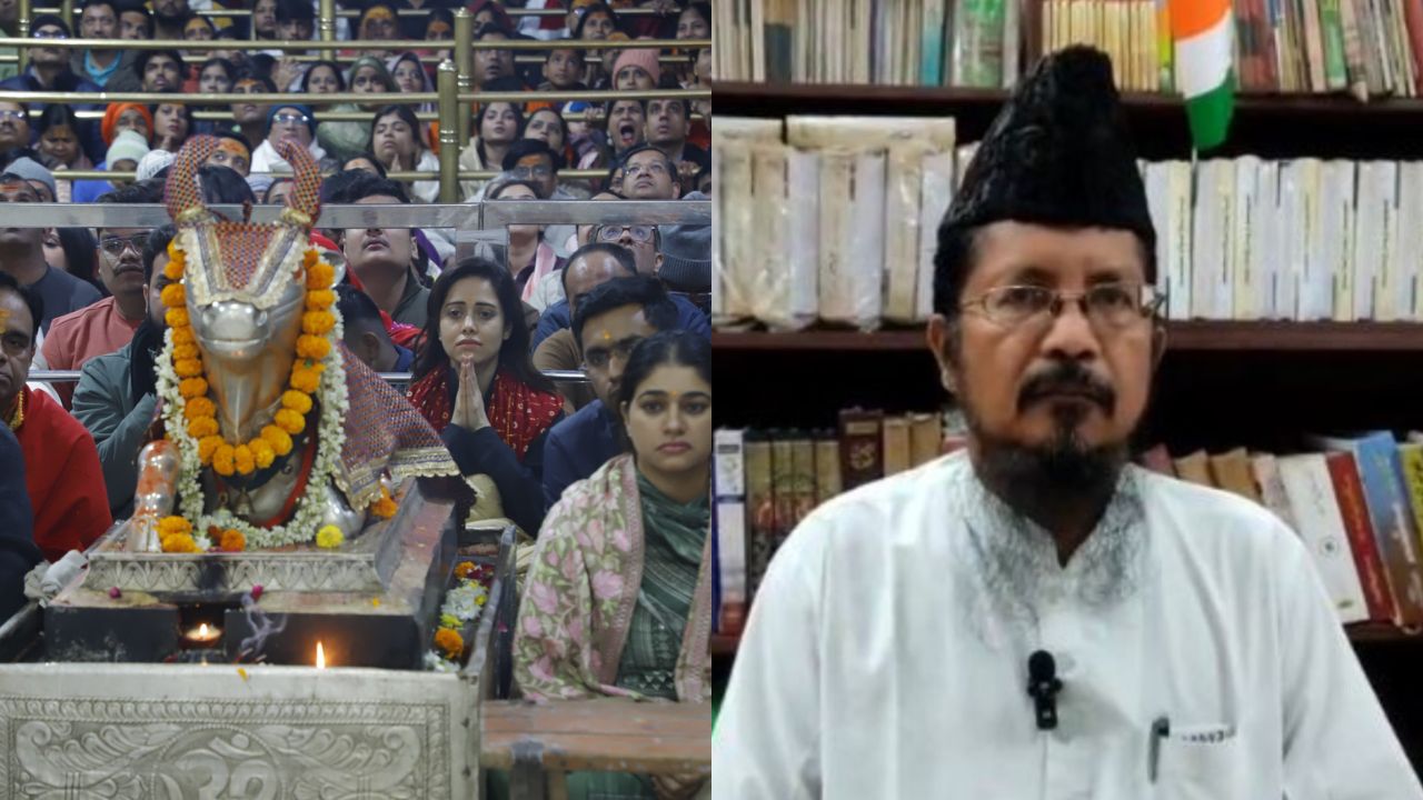 nusrat bharucha at mahakall mandir