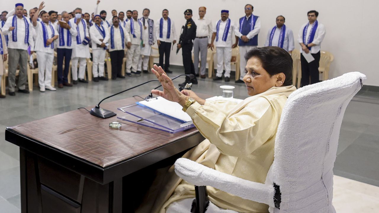 BSP Chief Mayawati PTI
