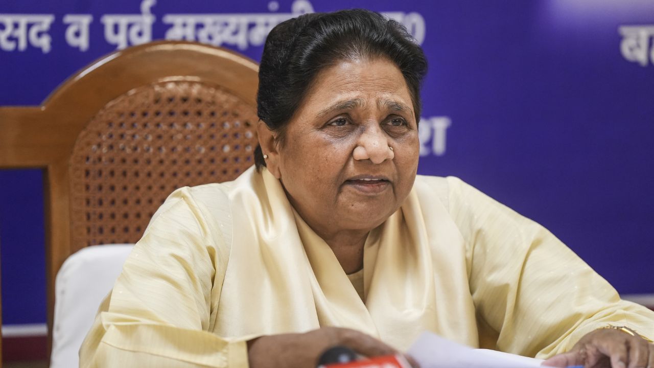 Mayawati। Photo Credit: PTI