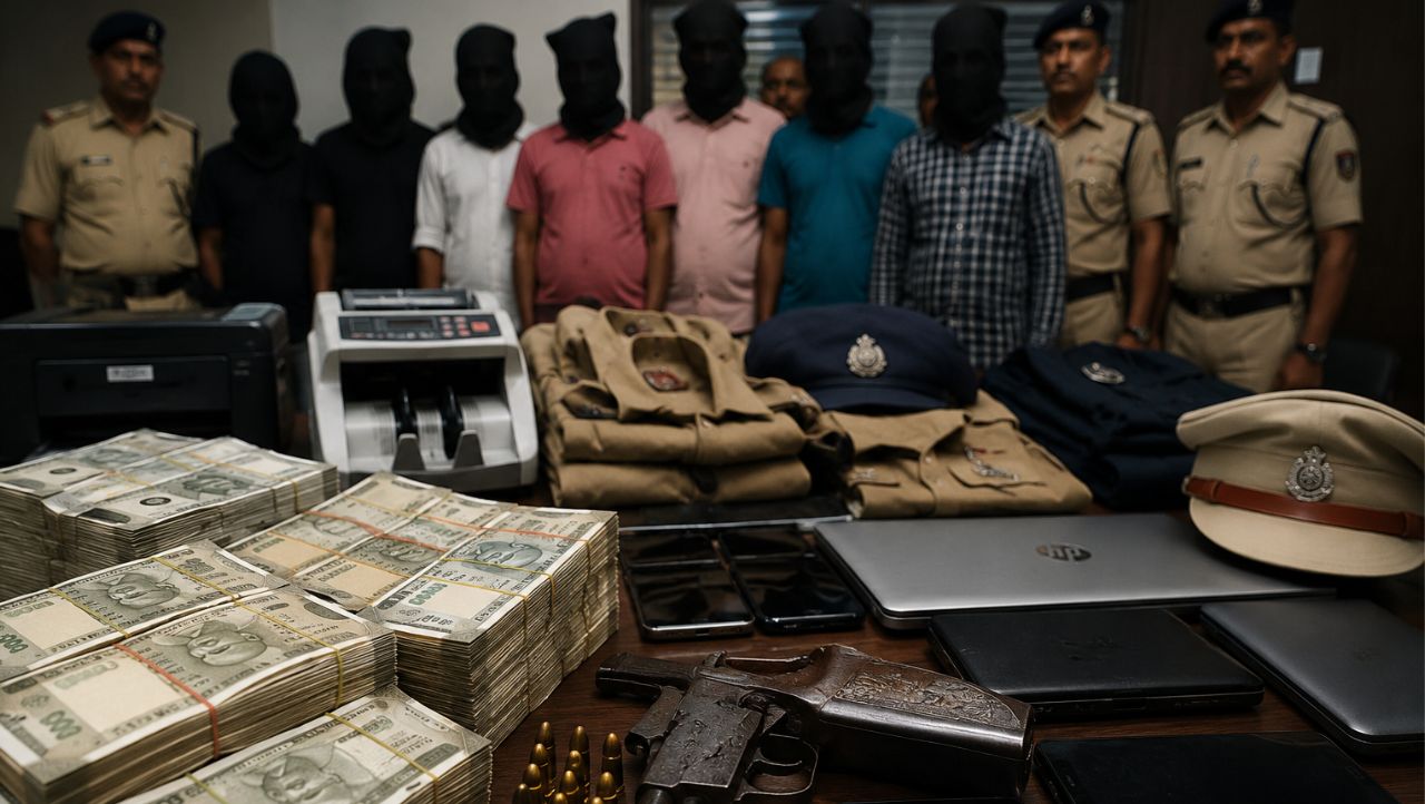 East Champaran, Note Double Scam