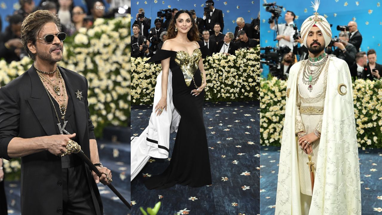 Shahrukh priyanka kiara, diljit attend met gala 2025