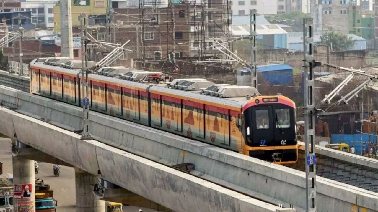 Successful trial of metro from Bhootnath to Malahi Pakri in Patna