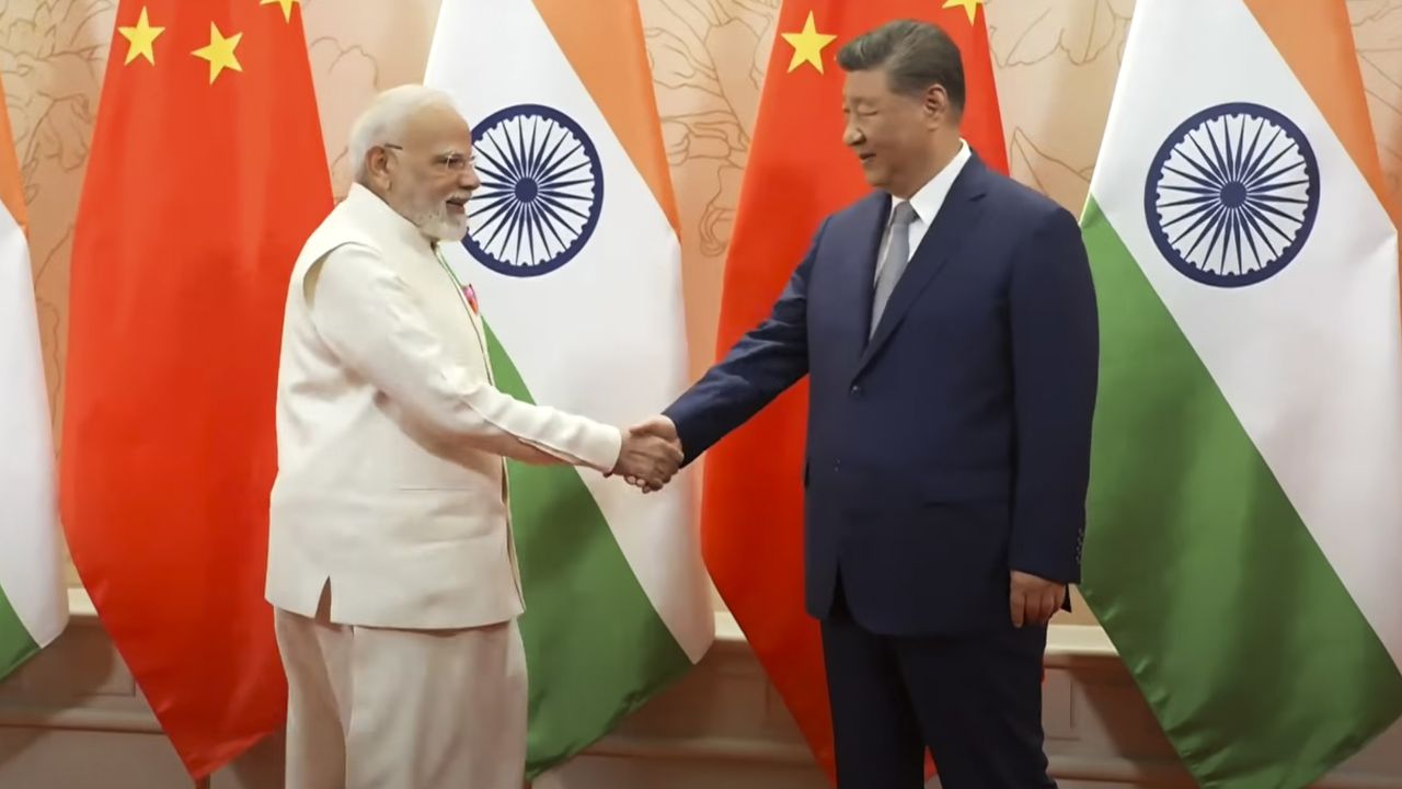 PM Modi and Xi Jinping.