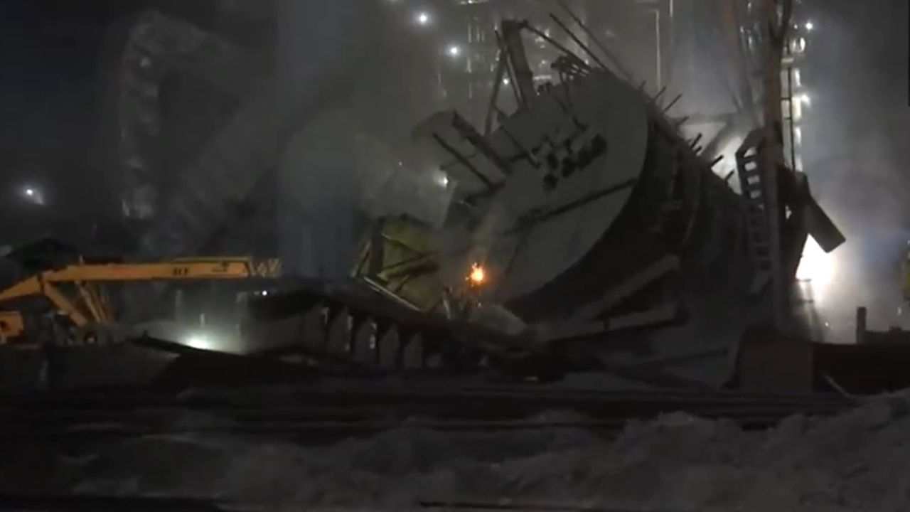 chhattisgarh chimney collapse