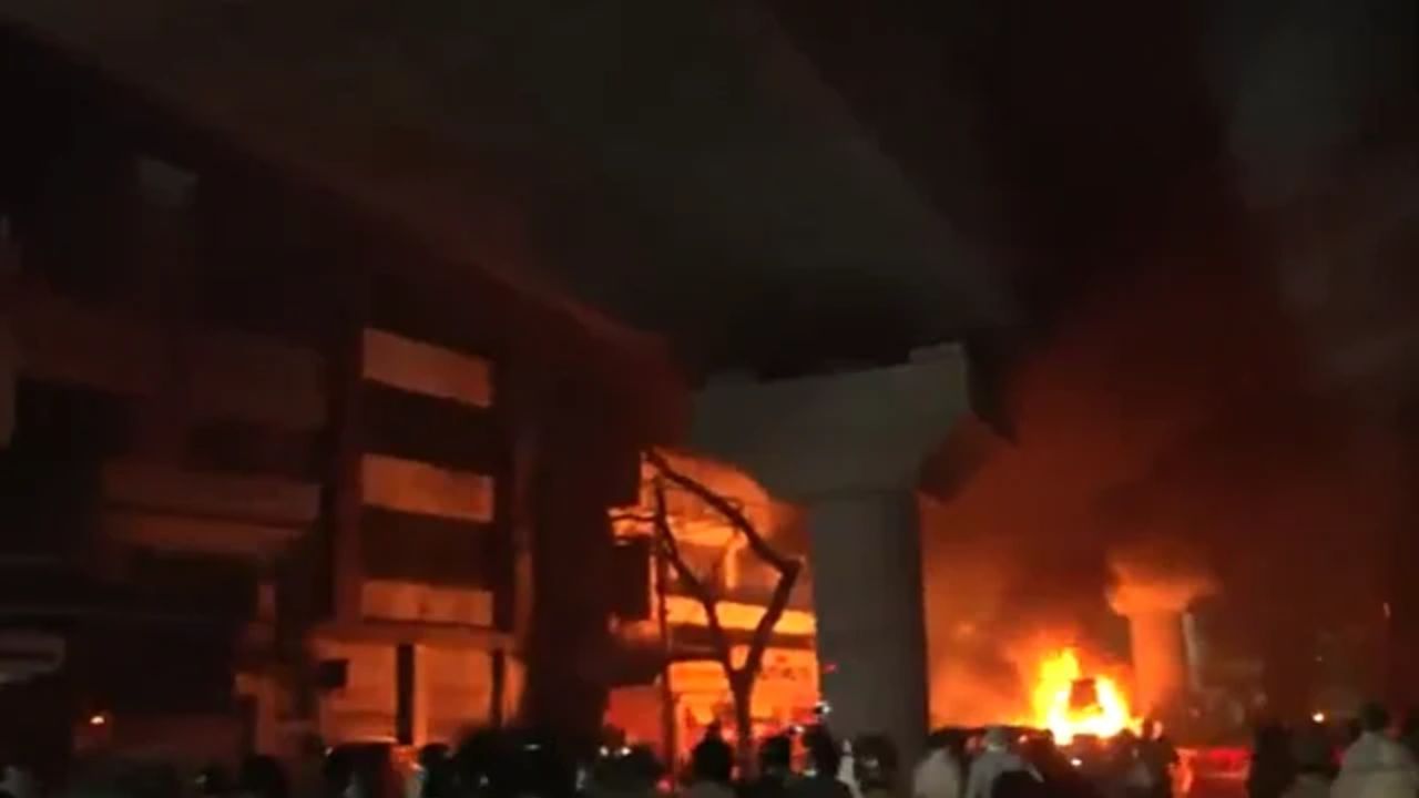 Nagpur Fire । Photo Credit: Screengrab/ X