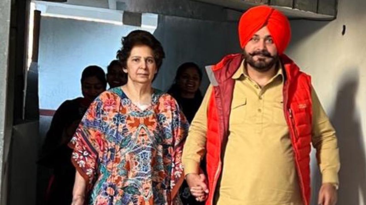 Navjot Kaur with Navjot Singh 