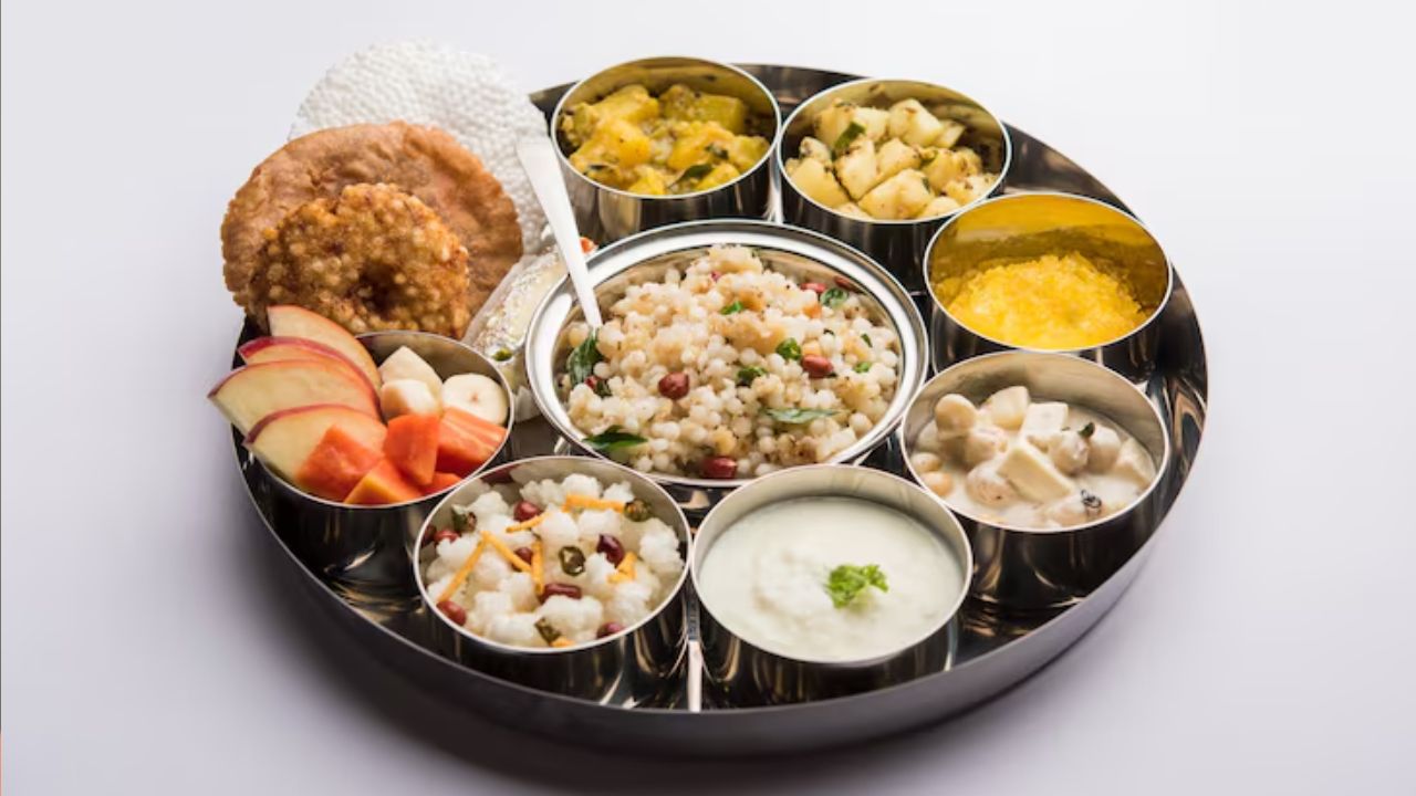 navratri thali