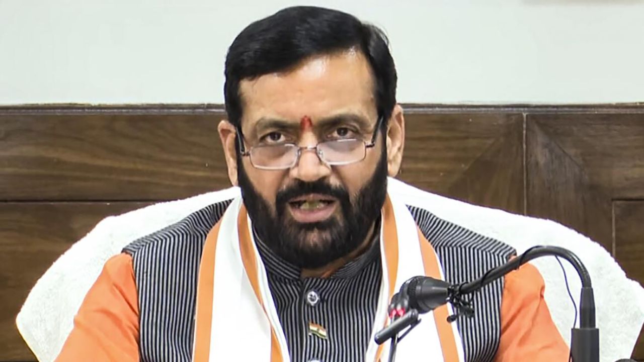 Nayab Singh Saini । Photo Credit: PTI