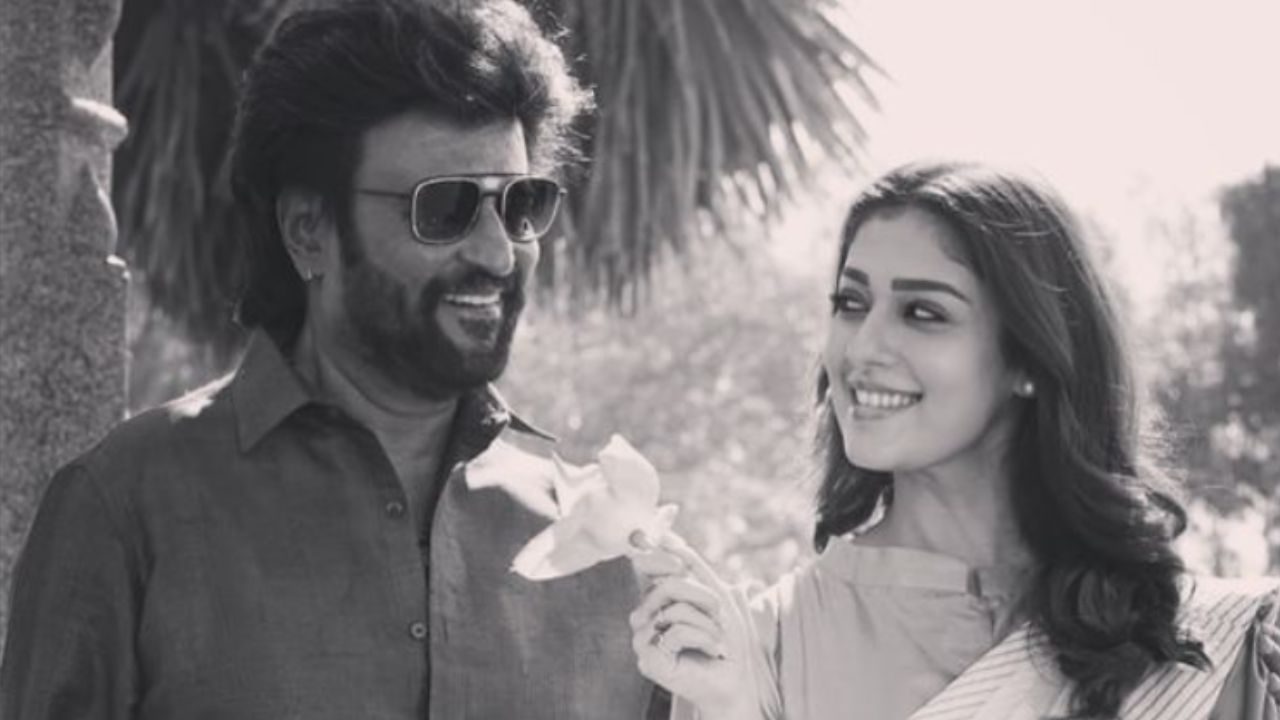 Rajinikanth and Nayanthara