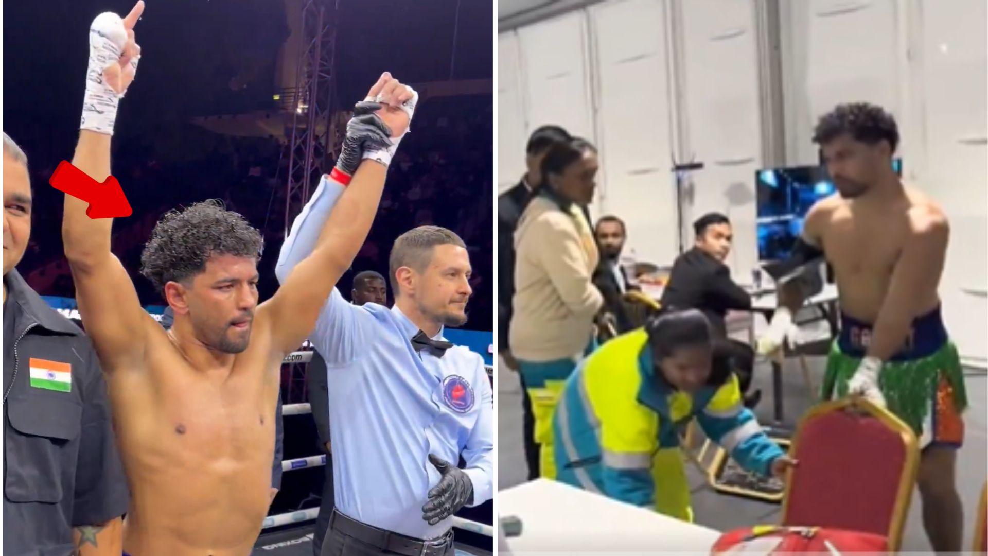 neeraj goyat vs anthony taylor,