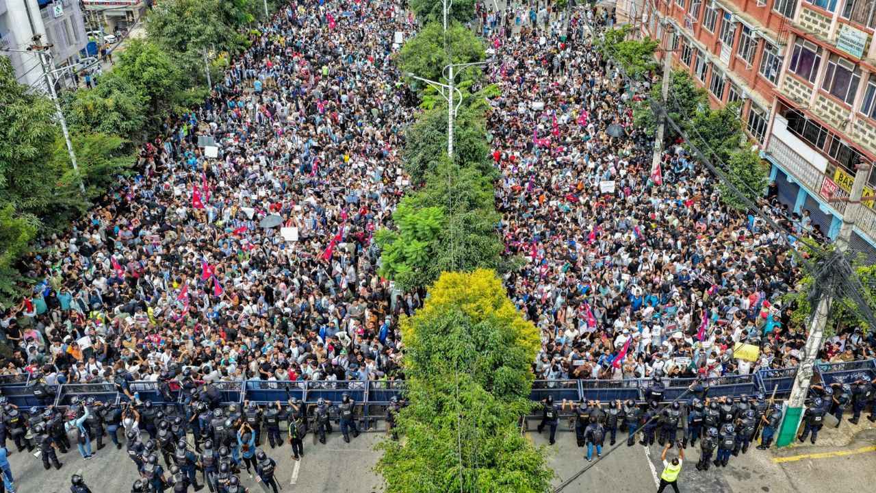 Nepal Protest । Photo Credit: Social Media/X