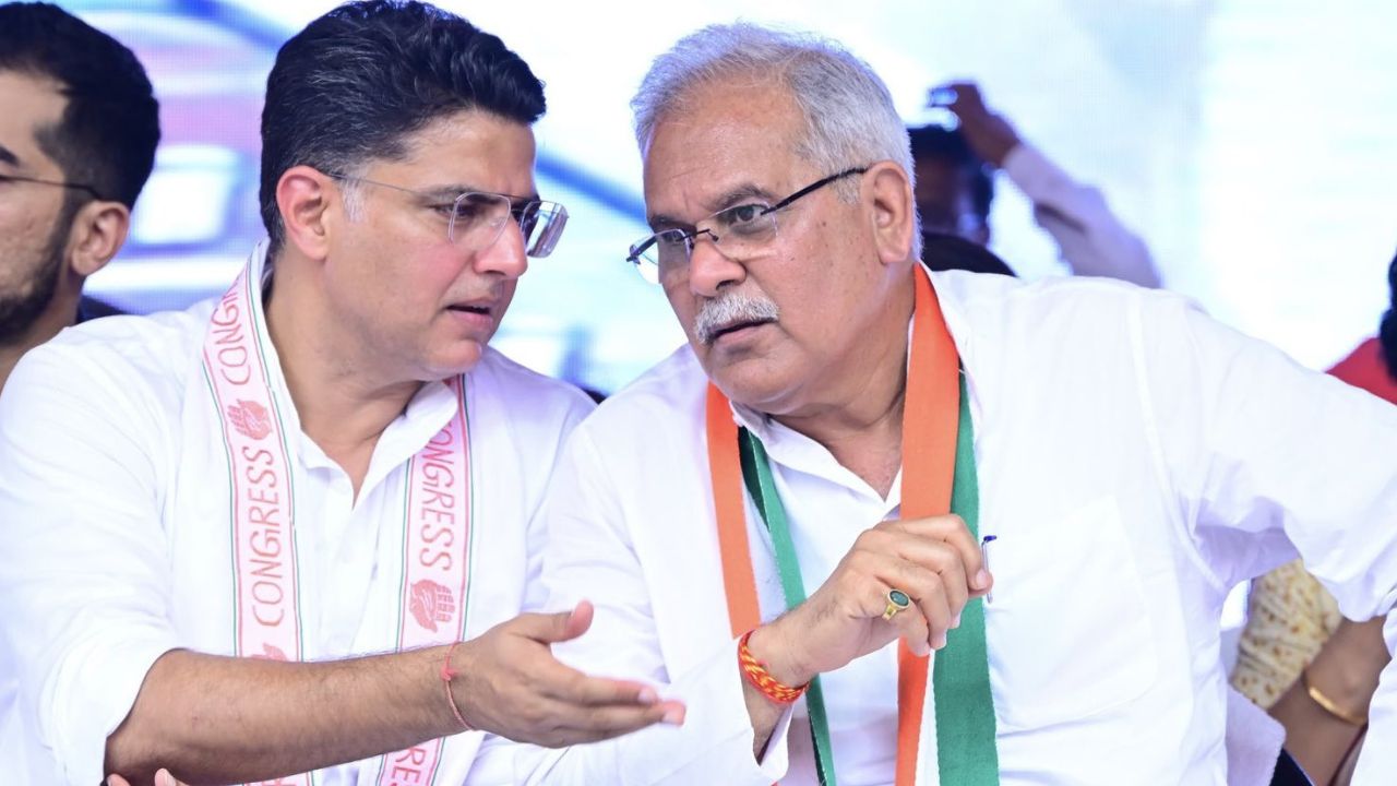 Sachin Pilot and Bhupesh Baghel