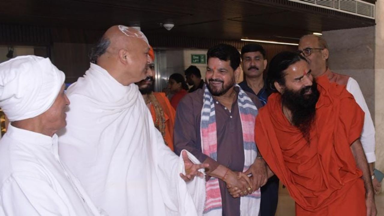 Baba Ramdev and Brij Bhushan