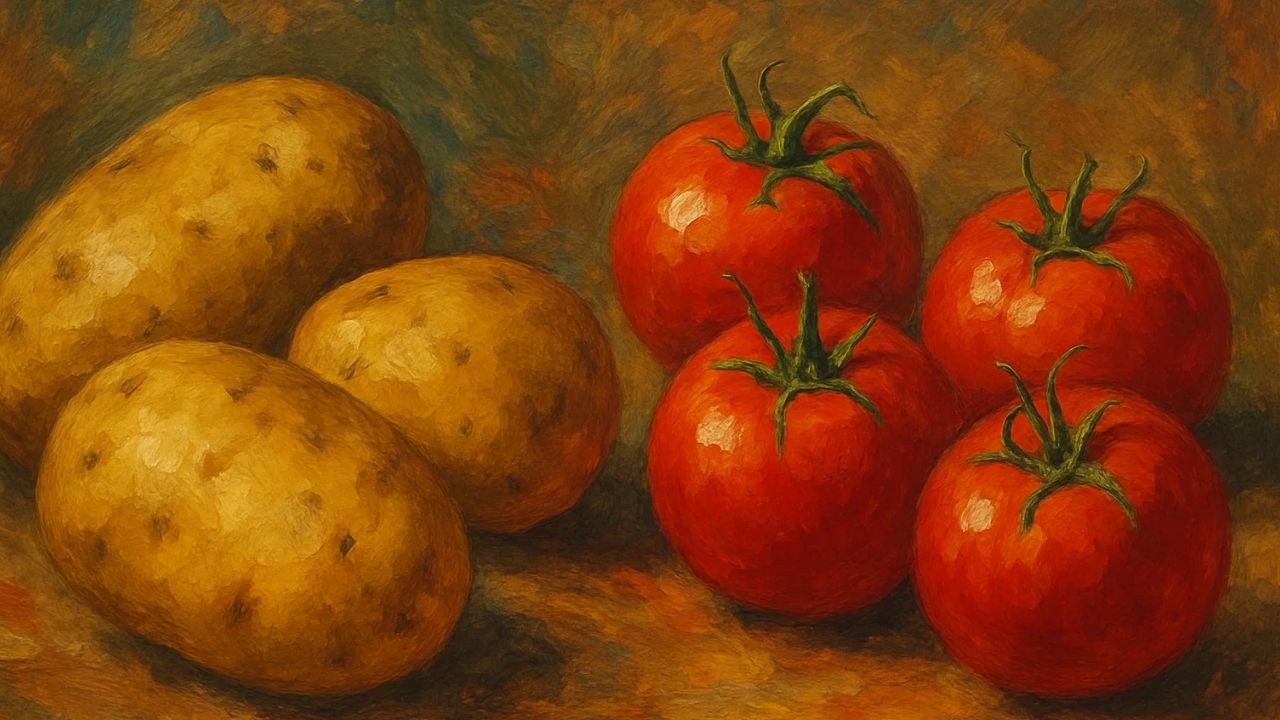 Genetic development of potato.