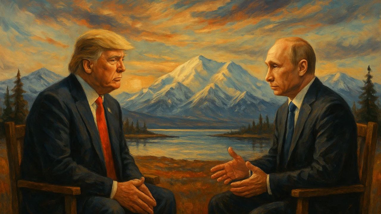Donald Trump and Vladimir Putin.