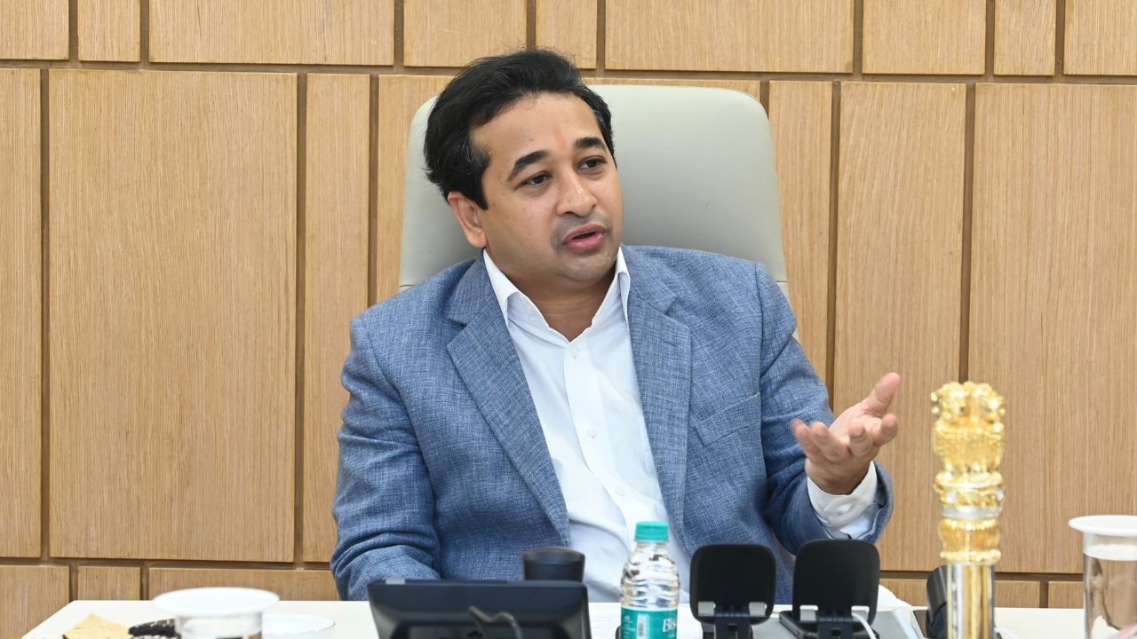 Minister Nitesh Rane.