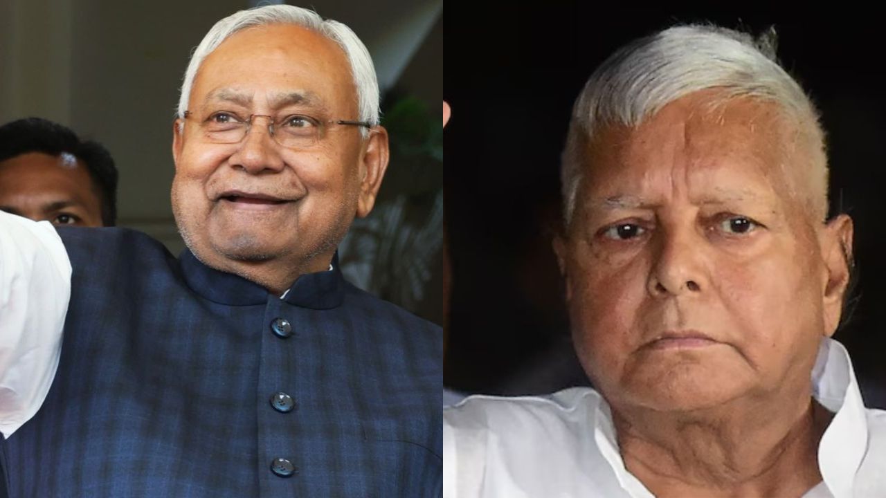 Nitish kumar and lalu prasad yadav
