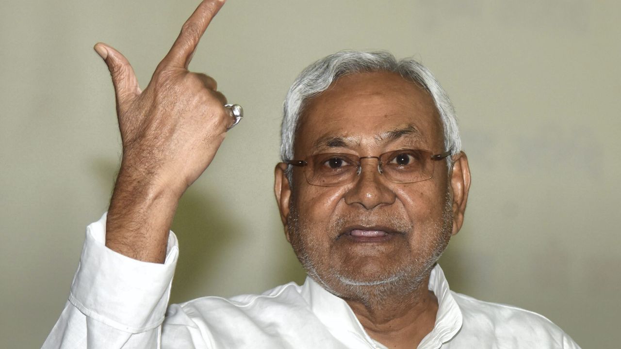 Bihar CM Nitish Kumar.