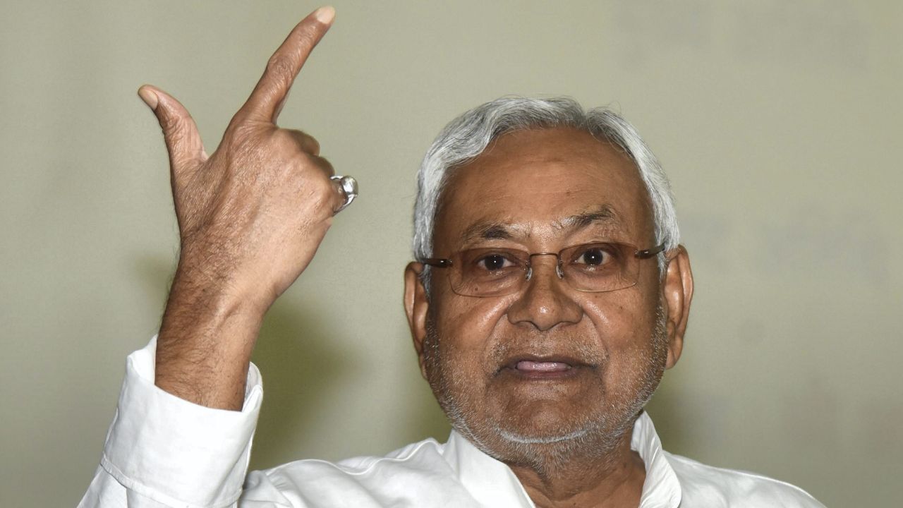 Nitish Kumar । Photo Credit: PTI