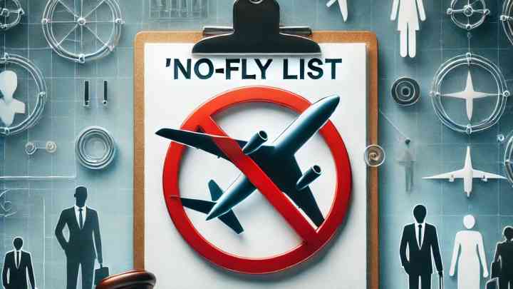 no fly list rules in India
