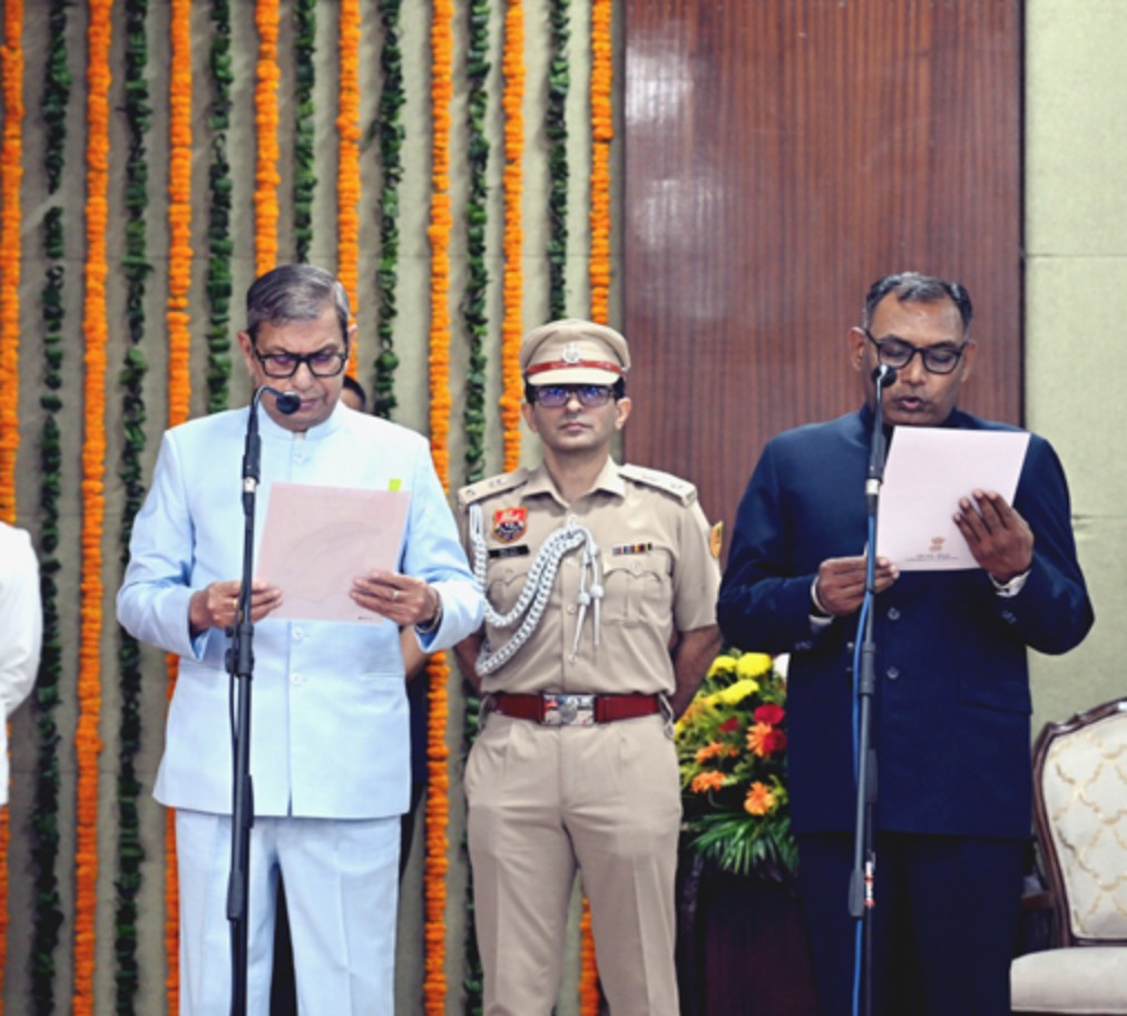Satish Kumar Saini oath as Chairman of HPSC