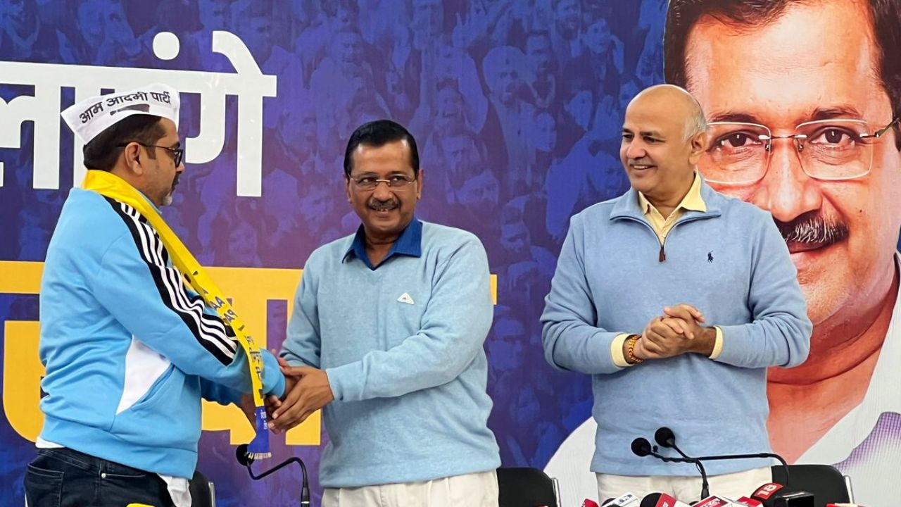 awadh ojha joins aap
