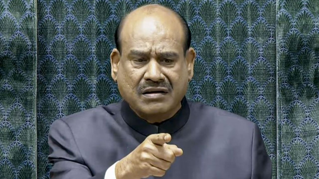 ओम बिरला । Photo Credit: PTI