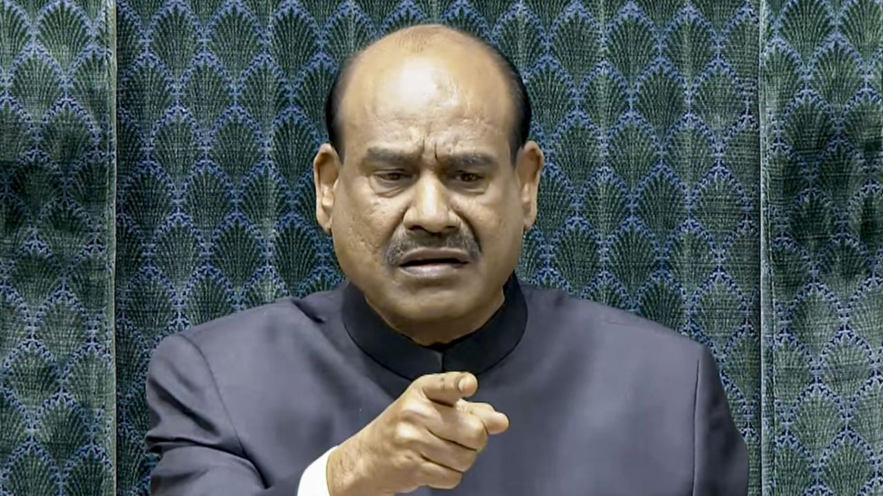 om birla no confidence motion