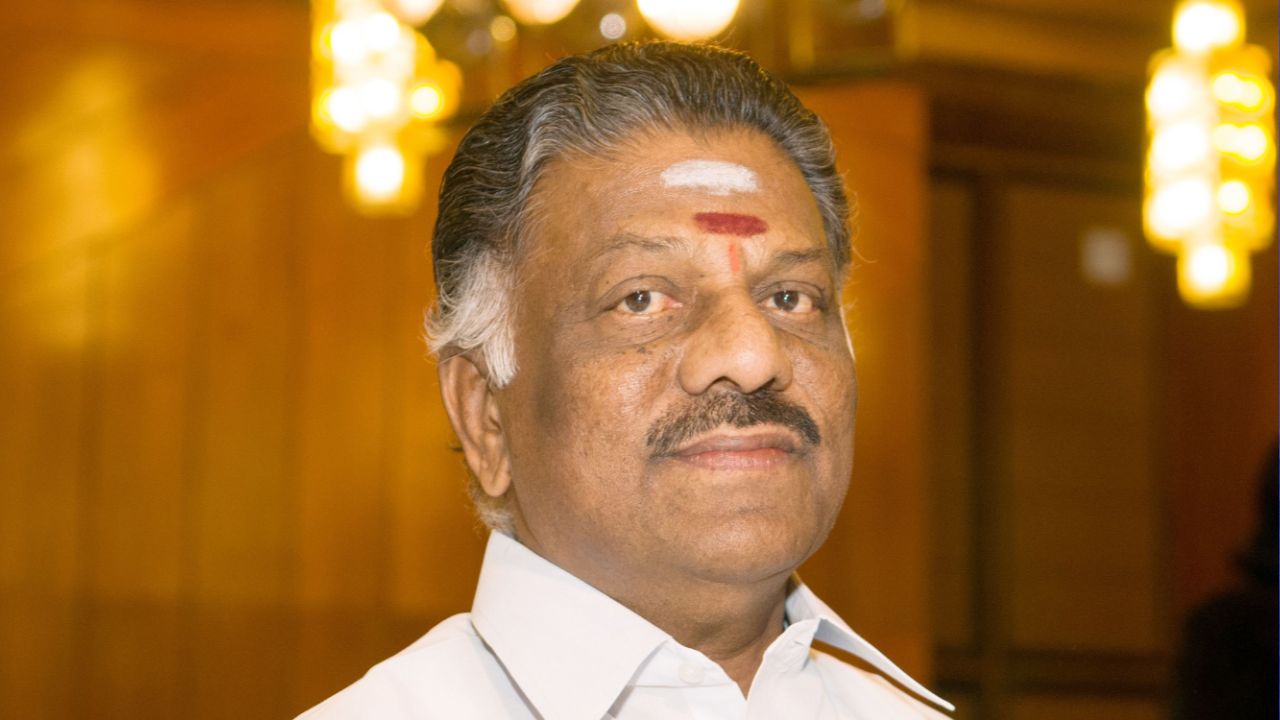 O Panneerselvam Former Tamilnadu CM
