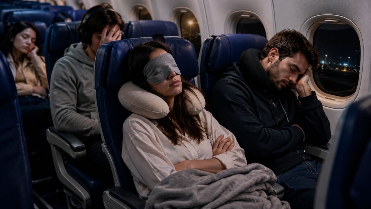 tips to avoid overnight flight fatigue
