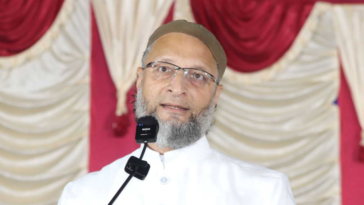 MP Asaduddin Owaisi.