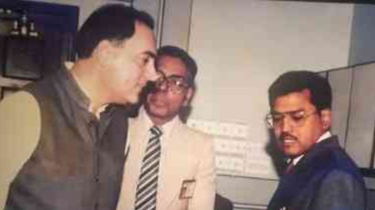 Rajiv Gandhi and Ajit Doval