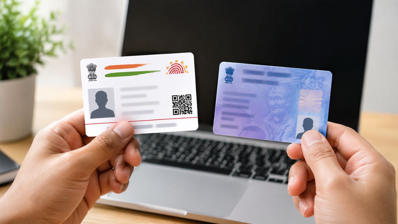 Ai generated image of pan aadhar 