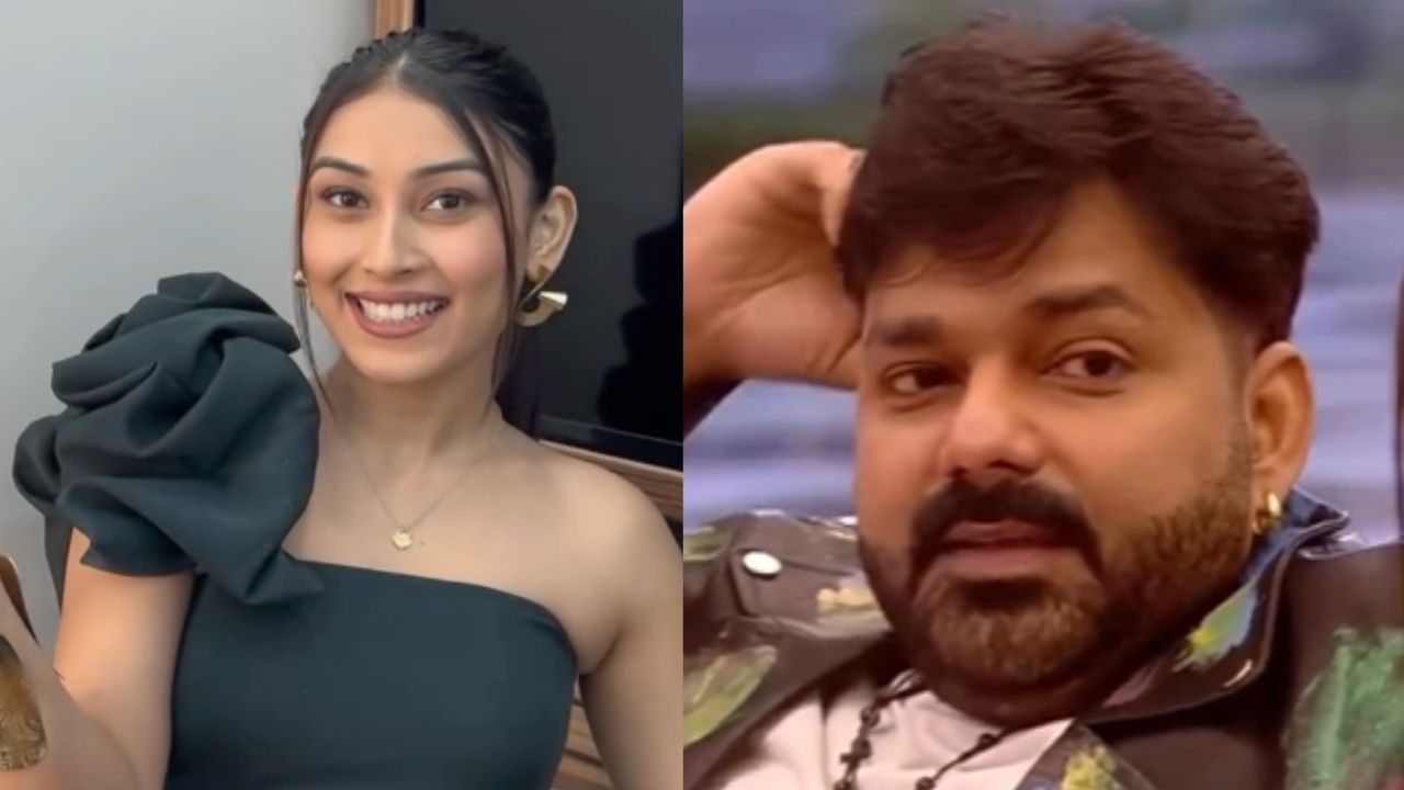 pawan singh and akriti viral video