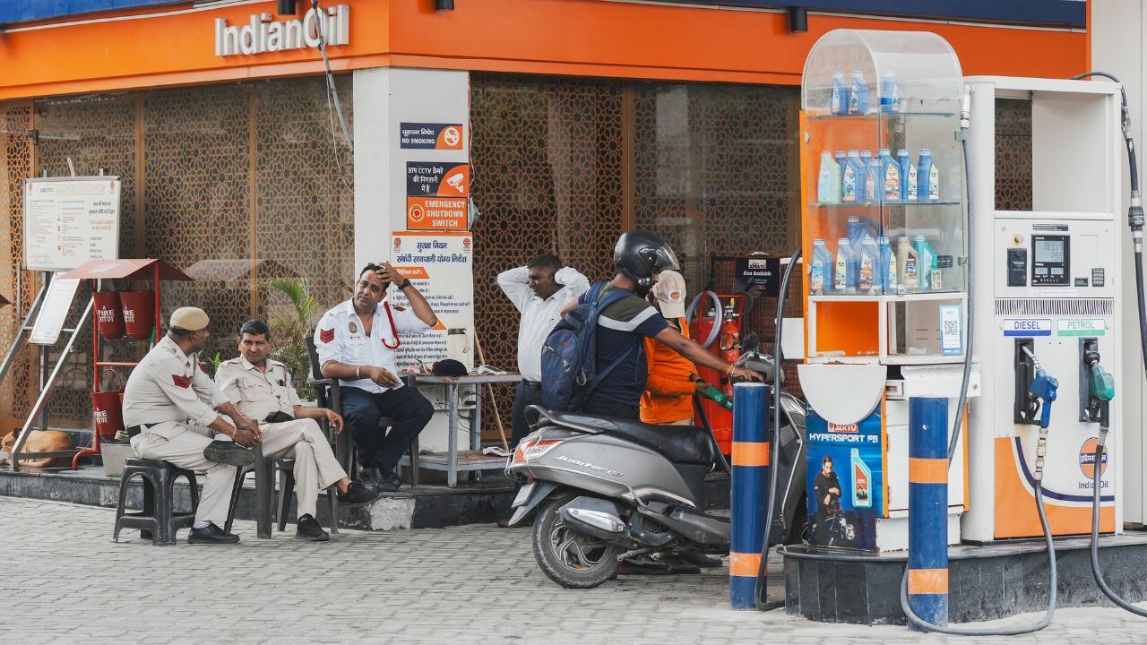 Petrol Pump in Delhi PTI