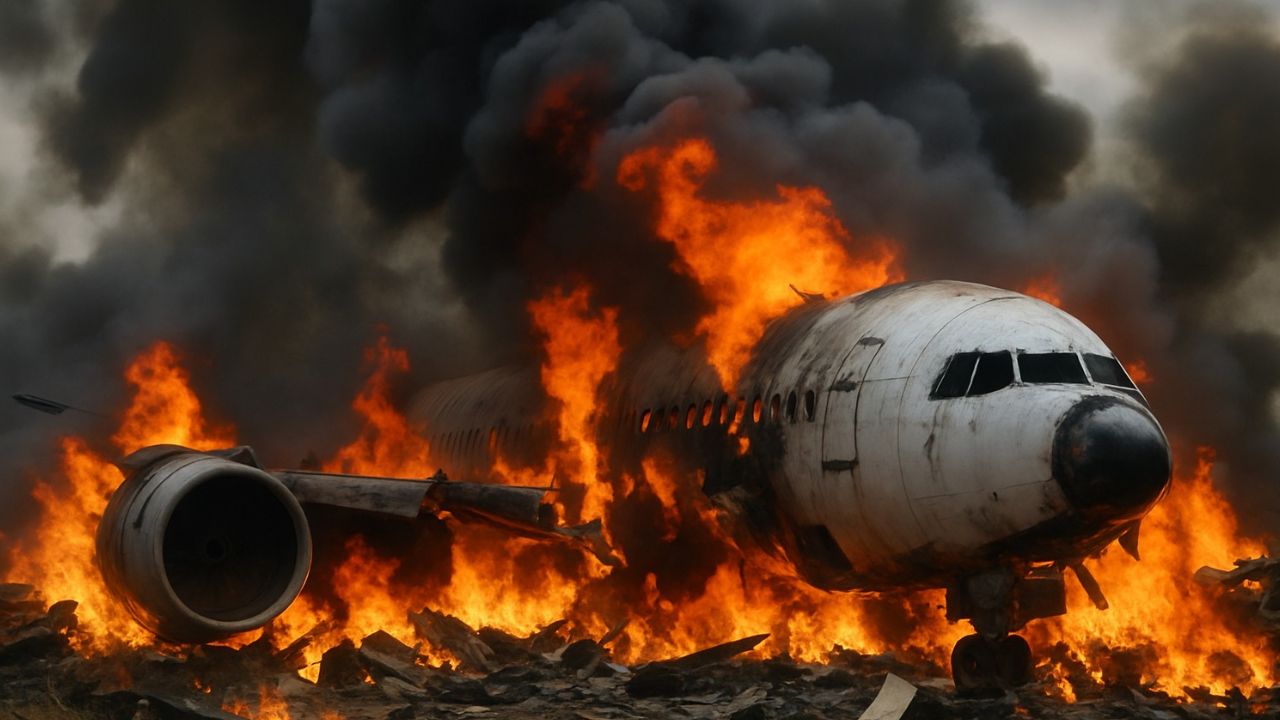 Representational photo of the plane crash.