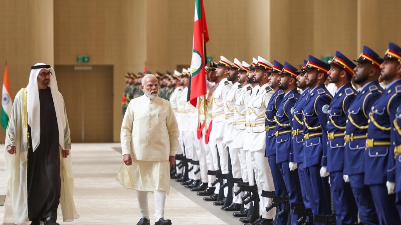 PM Modi's UAE Visit
