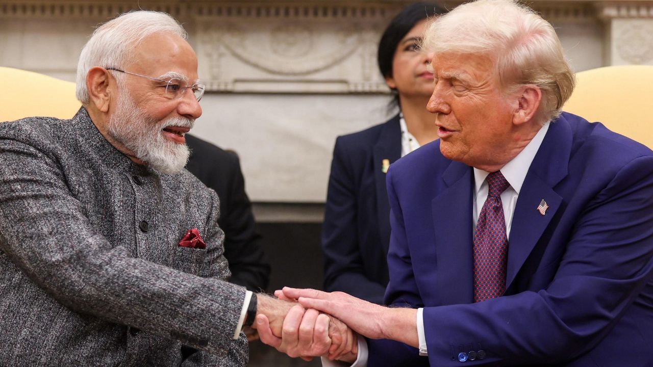 PM Modi and Donald trump। Photo Credit: PTI