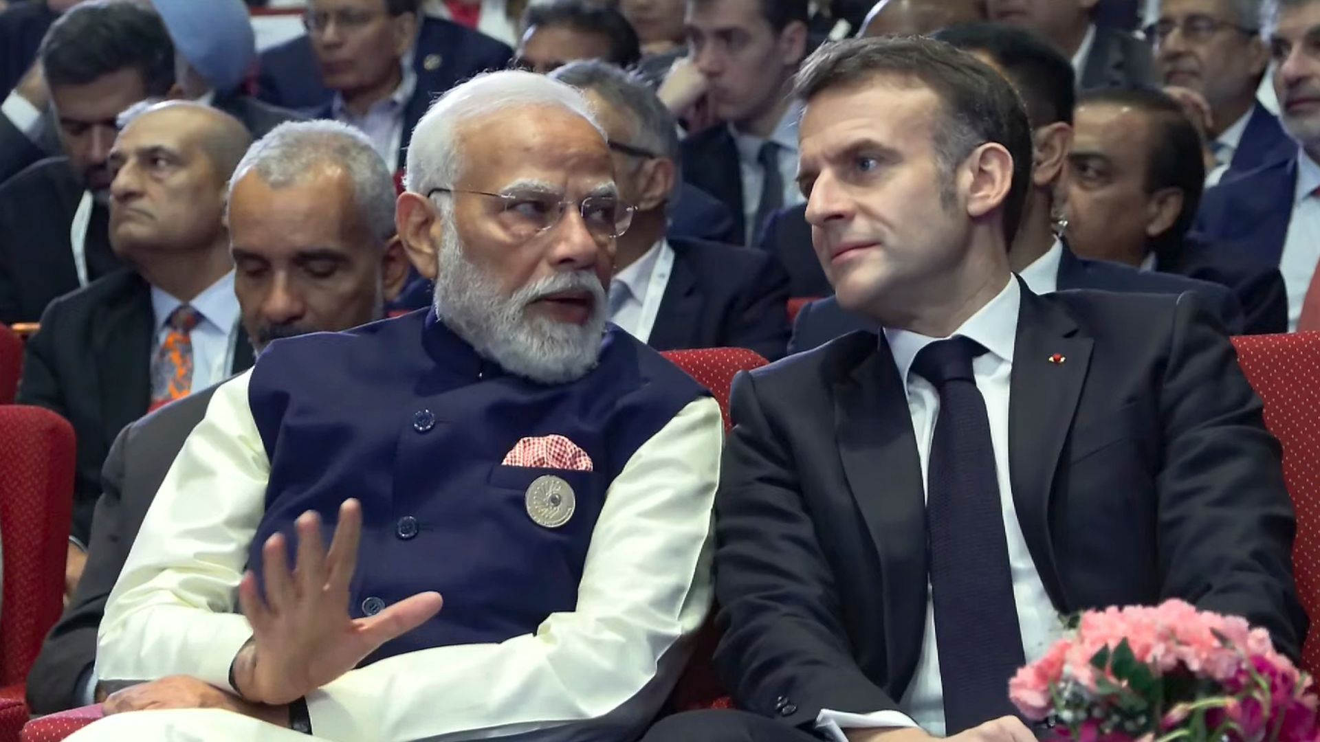 PM Modi & President Macron