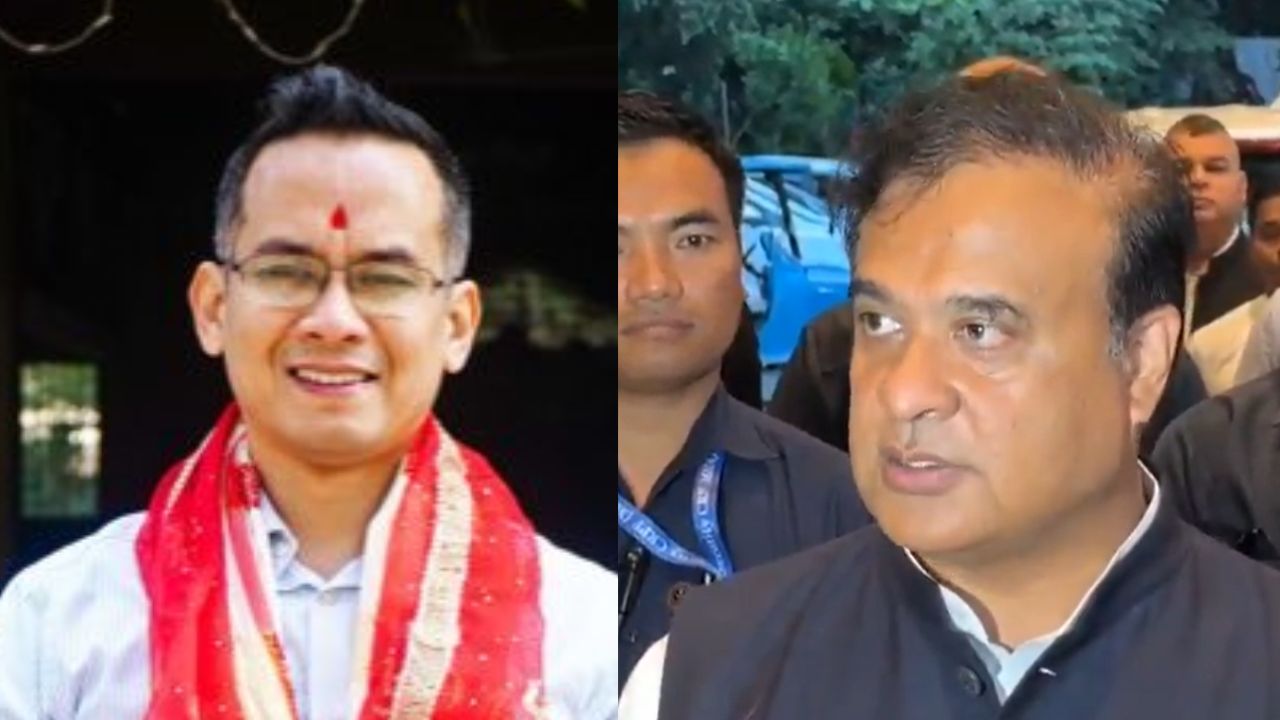 MP Gaurav Gogoi and CM Himanta Biswa Sarma