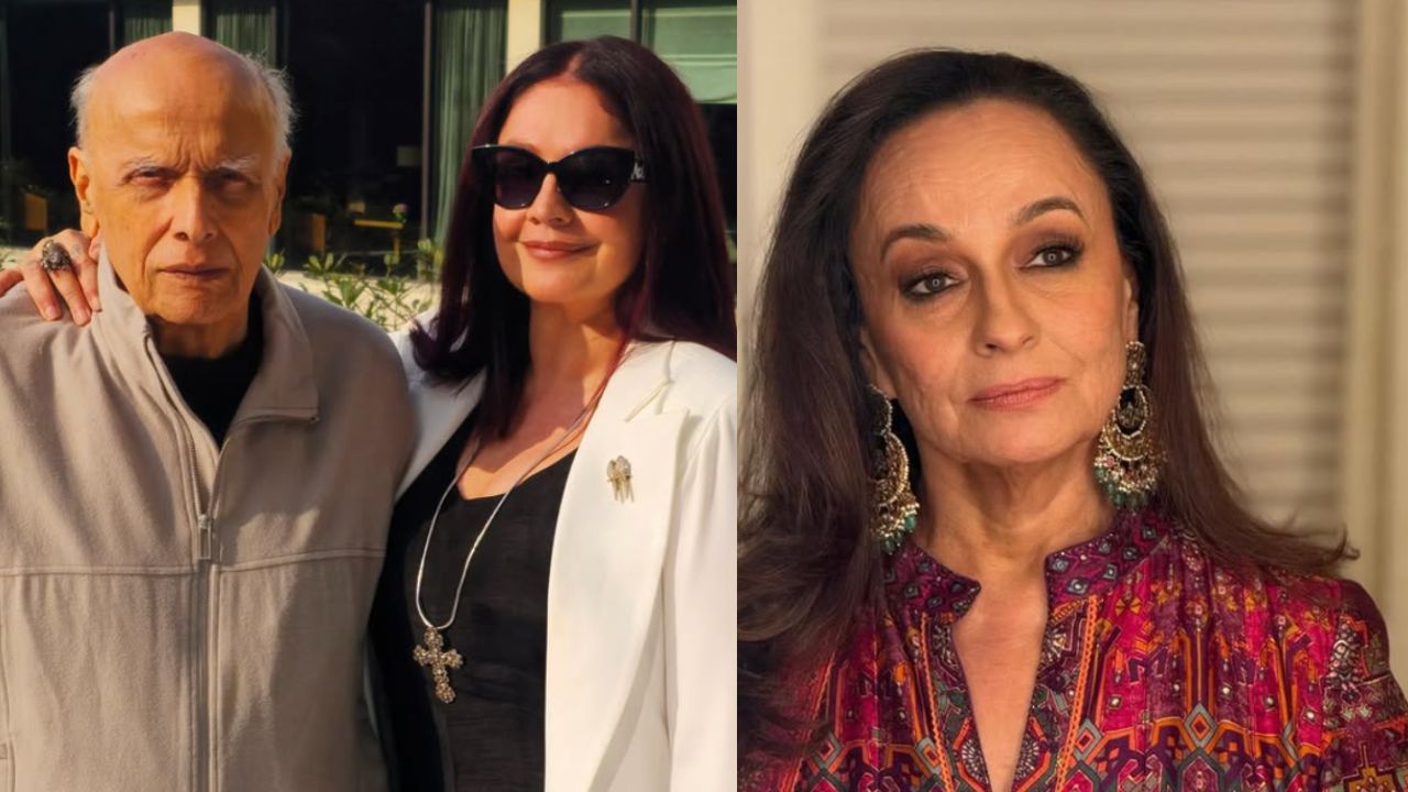pooja, mahesh bhatta and soni rajdan