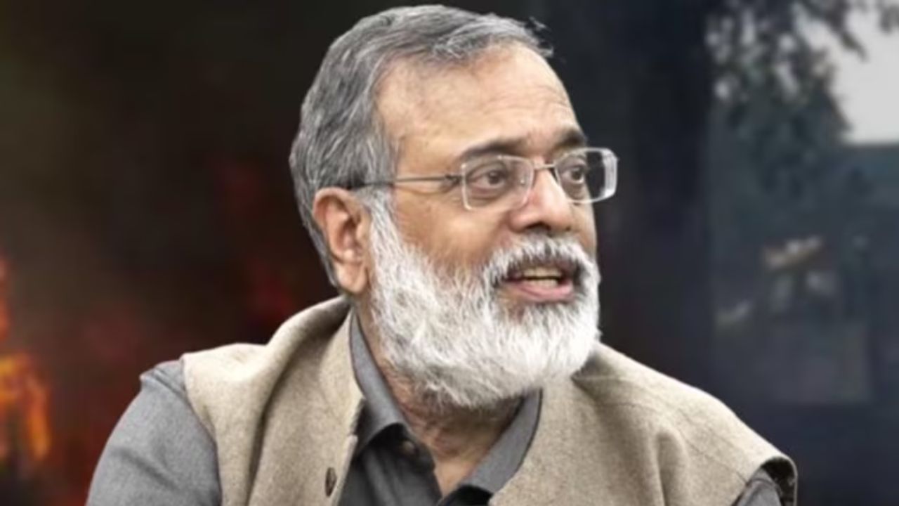 न्यूज क्लिक के फाउंडर प्रबीर पुरकायस्थ । Photo Credit: PTI