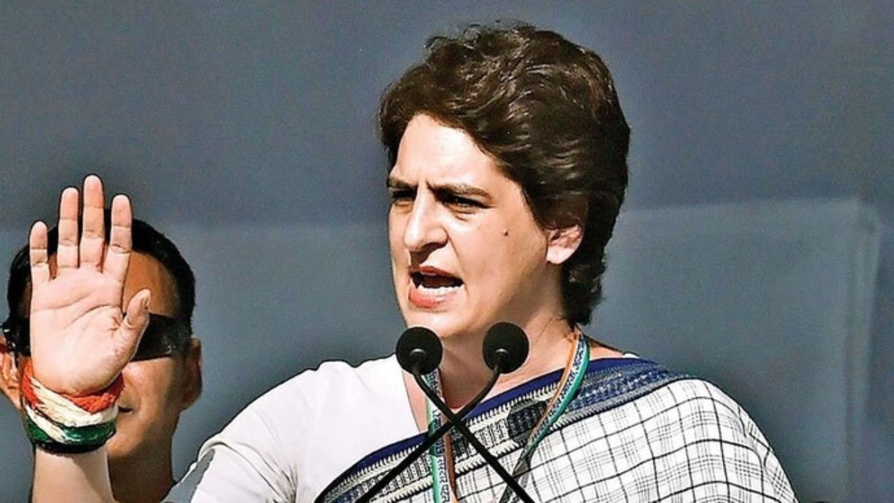 Priyanka Gandhi । Photo Credit: PTI