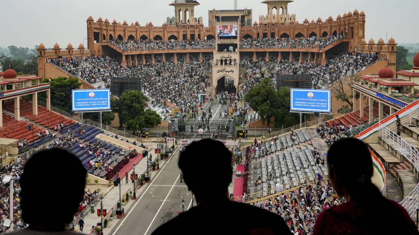 Attari border in Amritsar