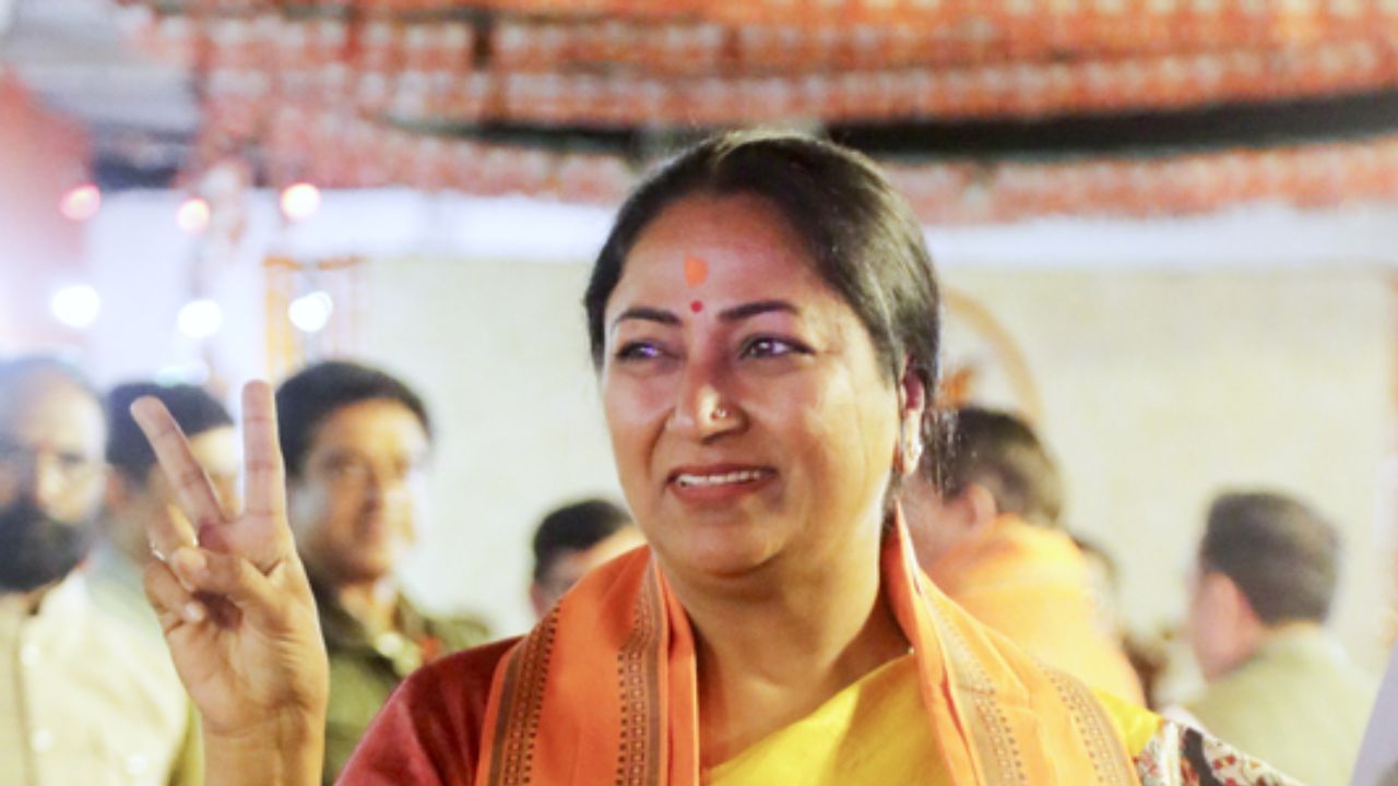 रेखा गुप्ता । Photo Credit: PTI