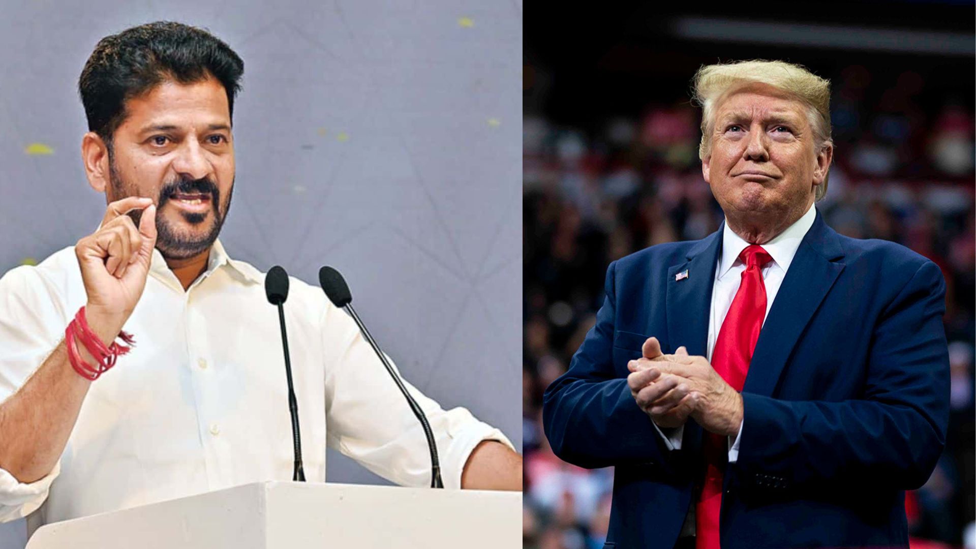 Revanth Reddy & Donald Trump