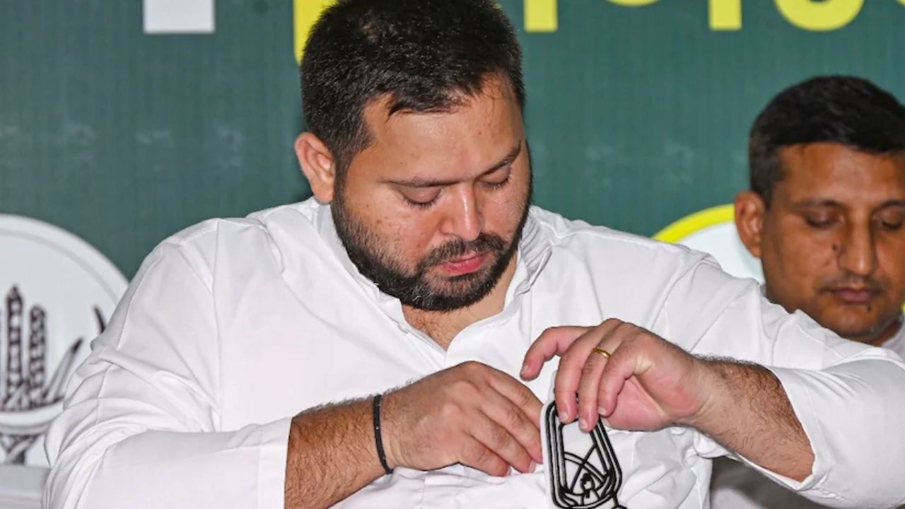RJD leader Tejashwi Yadav.