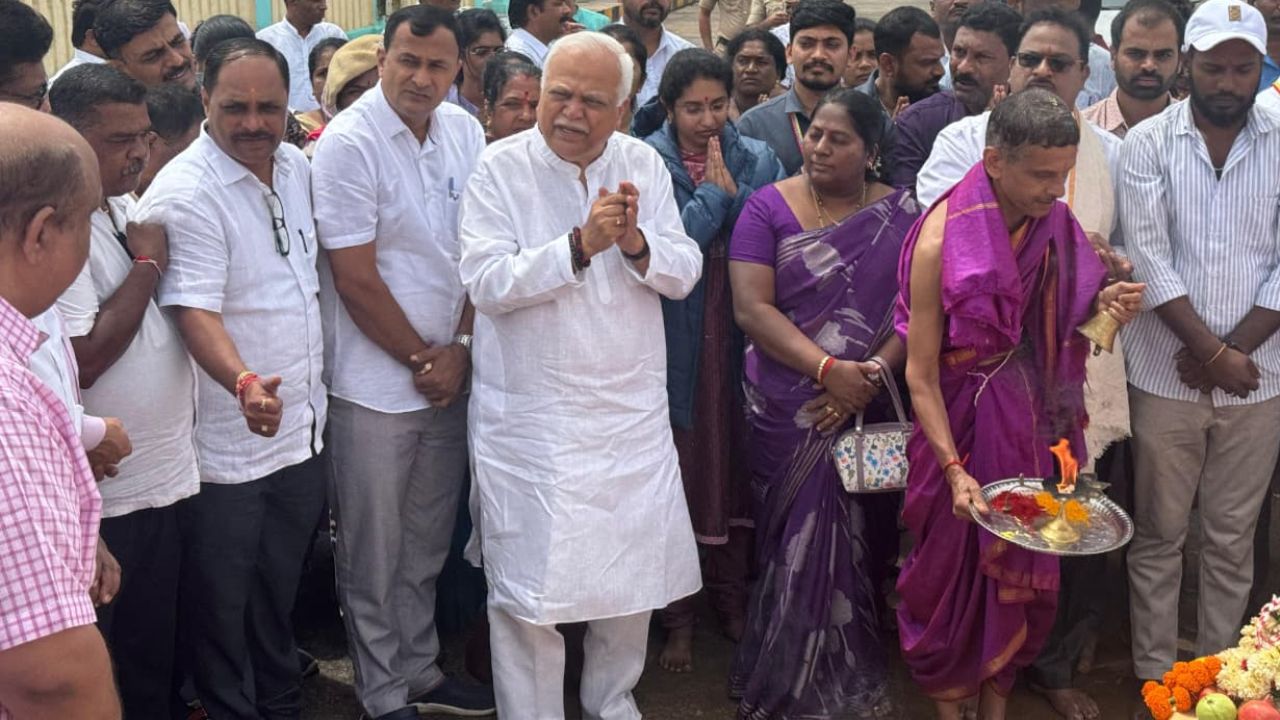 congress mla r v deshpande। Photo Credit: X/@RV_Deshpande