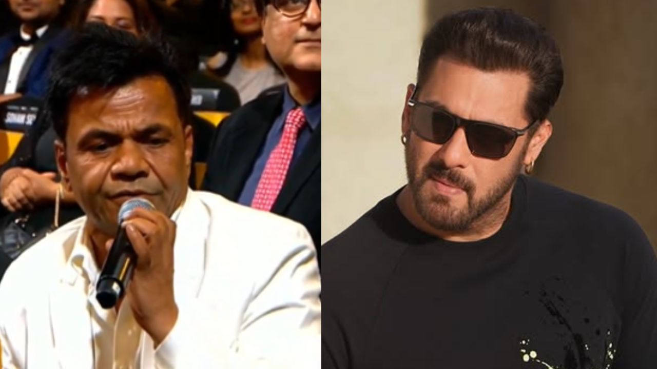 rajpal Yadav and Salman Khan
